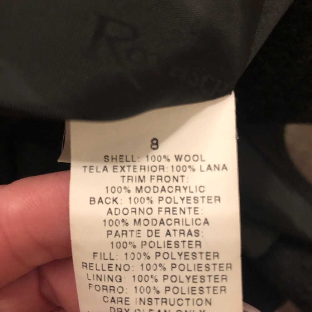 Gorgeous Wool Coat by Rothschild. - Picture 9 of 10